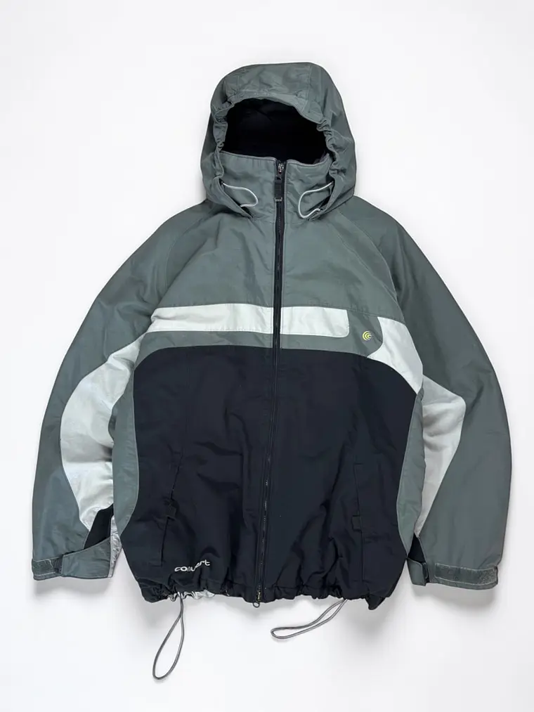 Chaqueta Tipo parka de nueve acolchada, impermeable.  Columbia  Gris/negro  3