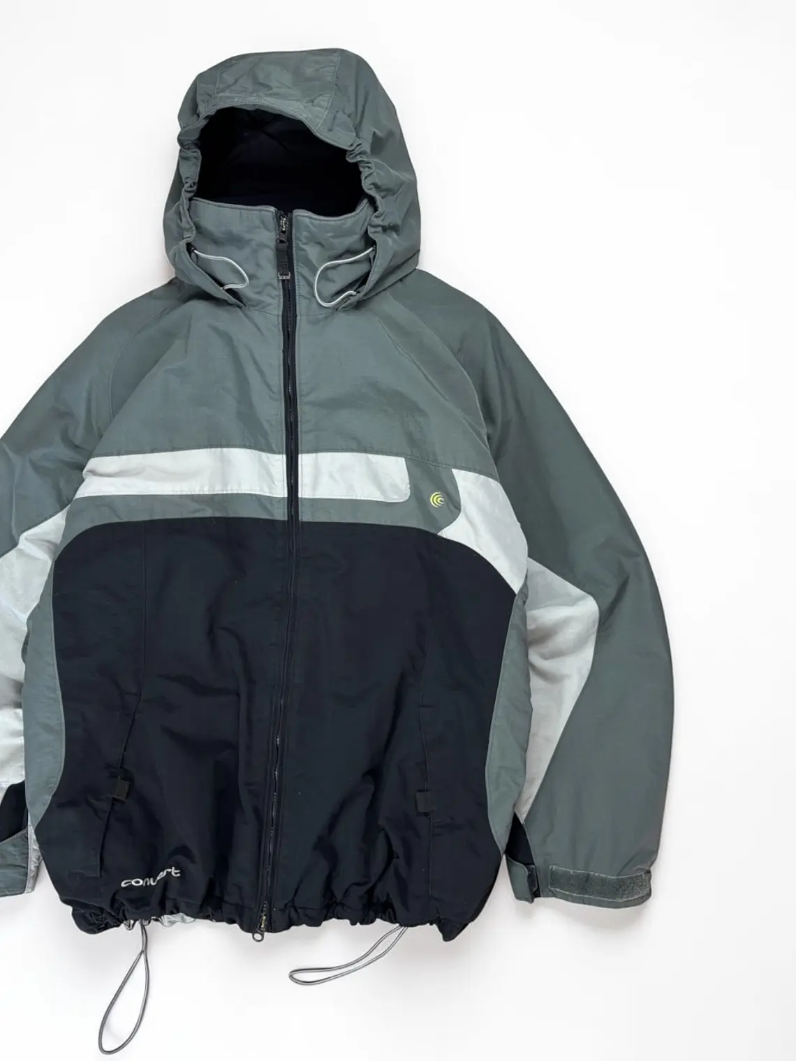 Chaqueta Tipo parka de nueve acolchada, impermeable.  Columbia  Gris/negro  5