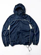 Cortaviento Full zip, cintura ajustable Reebok Azul Marino  - Miniatura 1