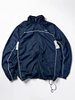 Cortaviento Full zip, cintura ajustable Reebok Azul Marino  - Miniatura 2