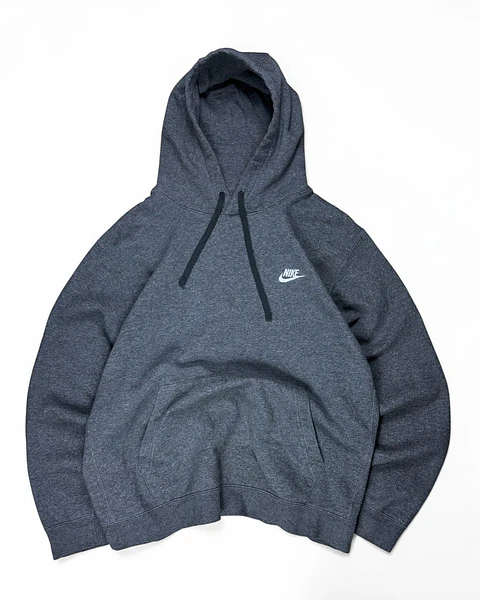 Poleron Tag bordado  Nike Gris