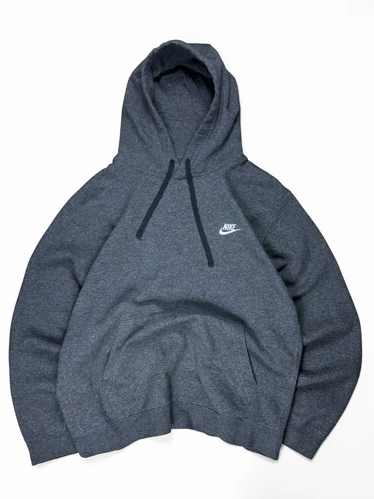 Poleron Tag bordado  Nike Gris 1