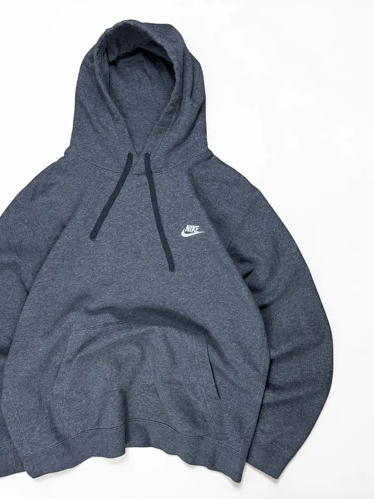 Poleron Tag bordado  Nike Gris 2