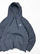 Poleron Tag bordado  Nike Gris - Miniatura 2