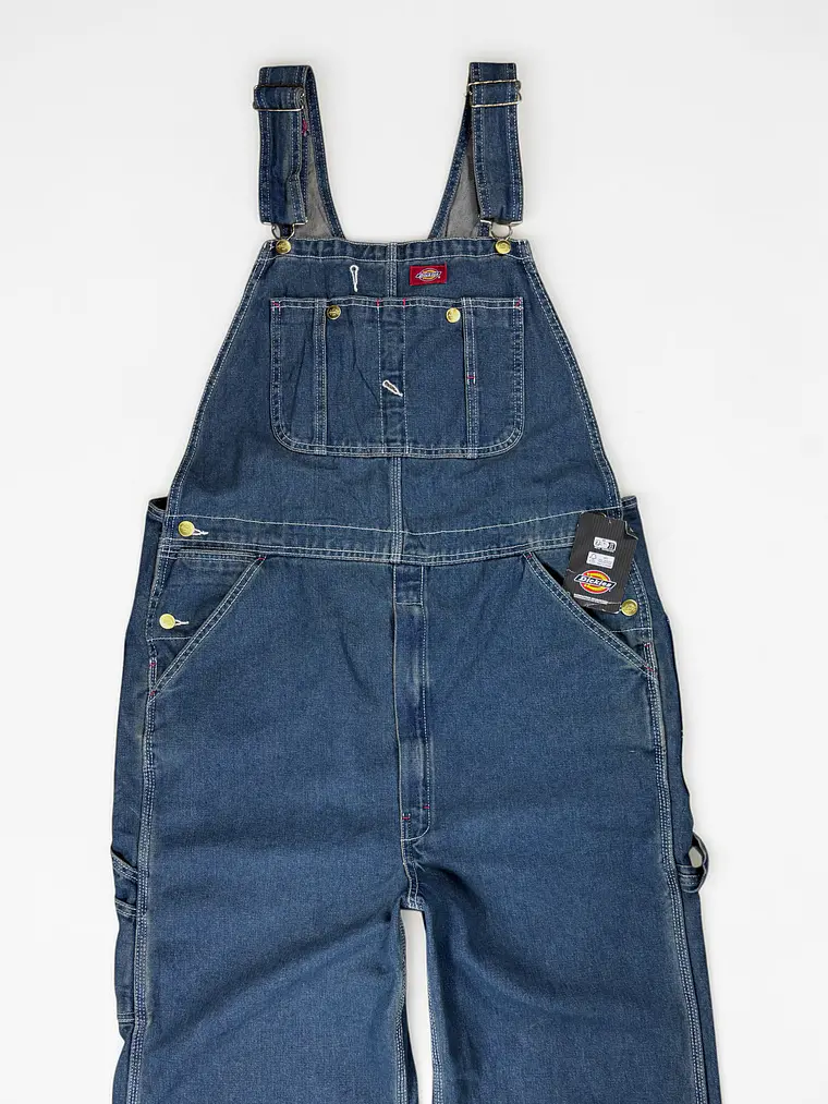 Jardinera Nueva con etiqueta Dickies  Mezclilla Oxidada 4