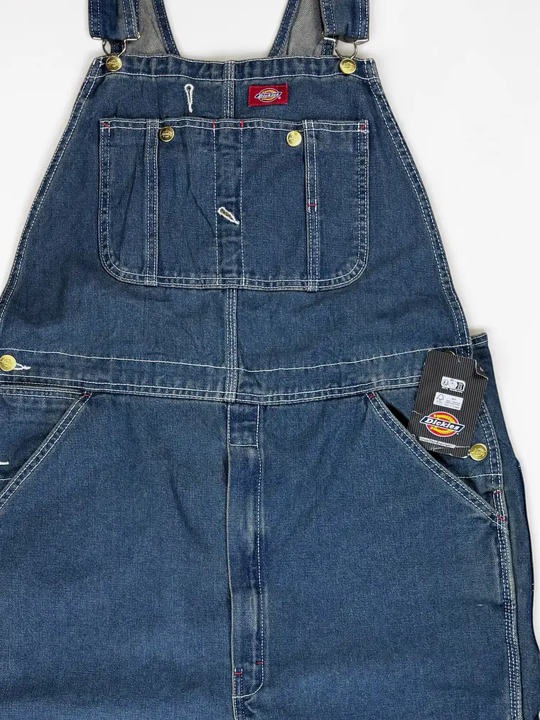 Jardinera Nueva con etiqueta Dickies  Mezclilla Oxidada 5
