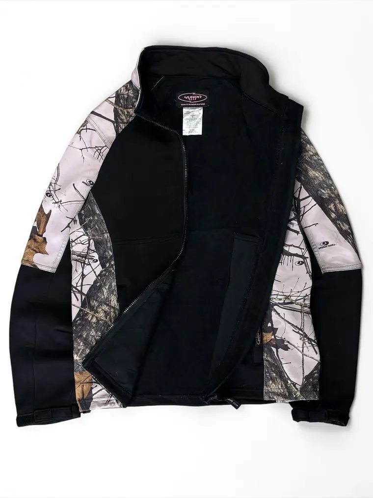 Poleron Tipo chaqueta  Yukon Gear  Camuflado  2