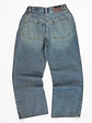 Pantalon Tipo baggy Steven & Barry’s  Mezclilla Oxidada  - Miniatura 1