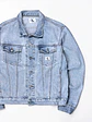 Chaqueta Trucker vintage  Calvin Klein  Azul Claro  - Miniatura 3