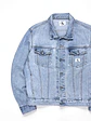 Chaqueta Trucker vintage  Calvin Klein  Azul Claro  - Miniatura 4