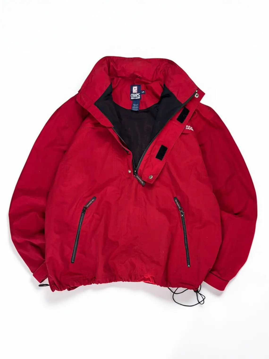 Chaqueta Resiste agua 💧  Chaps Ralph Lauren Rojo  1