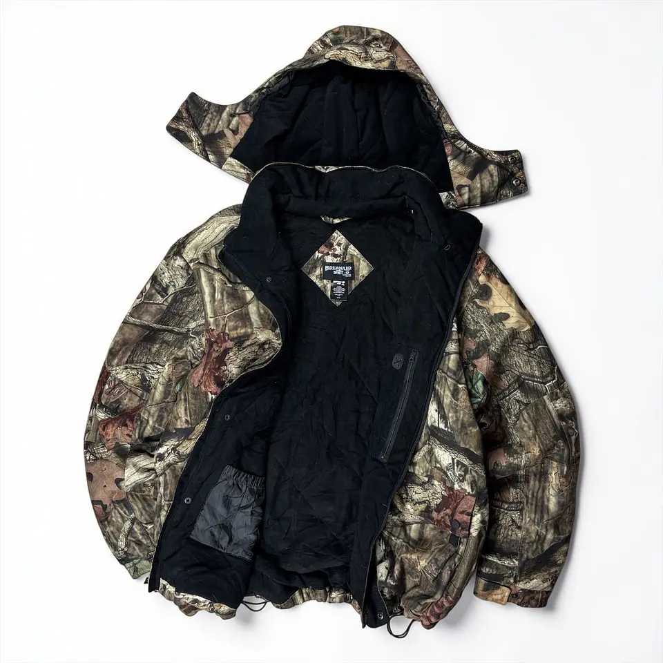 Chaqueta camuflado cintura, manga, gorro y puño ajustable Mossy Oak 3