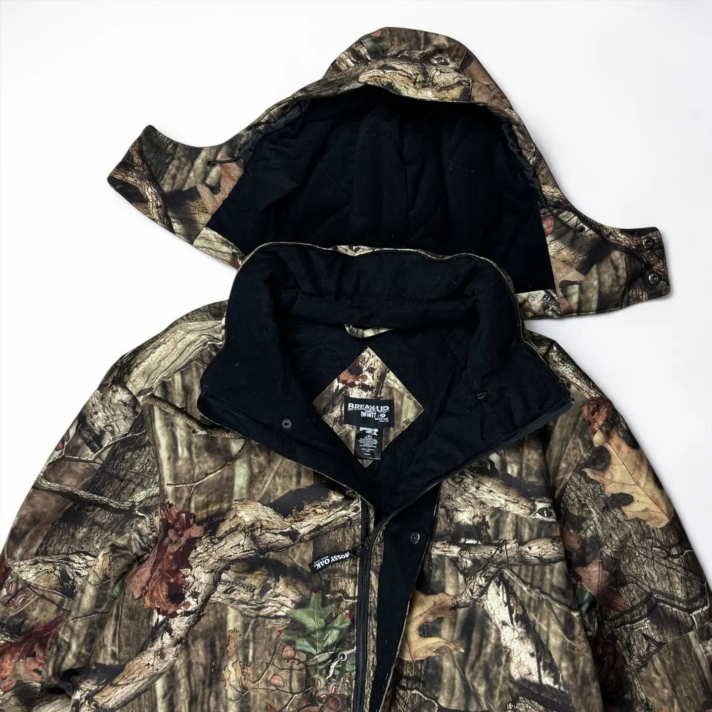 Chaqueta camuflado cintura, manga, gorro y puño ajustable Mossy Oak 5