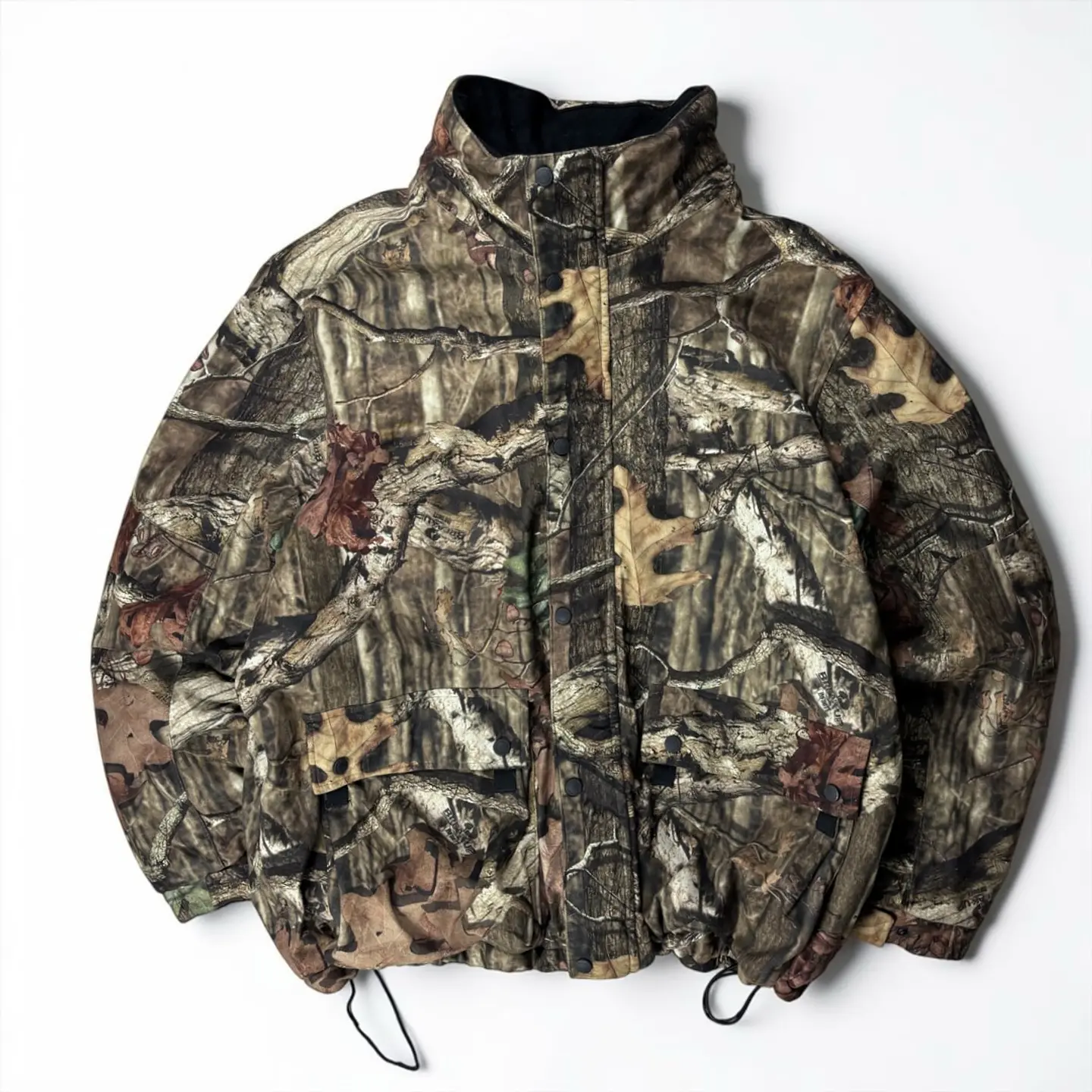 Chaqueta camuflado cintura, manga, gorro y puño ajustable Mossy Oak 6