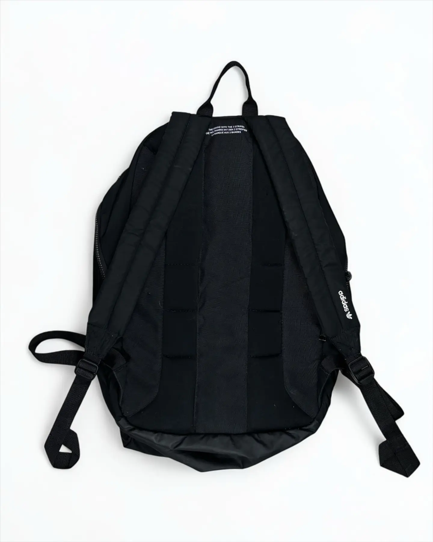 Mochila National 3-Stripes  Adidas Originals  Negra  6
