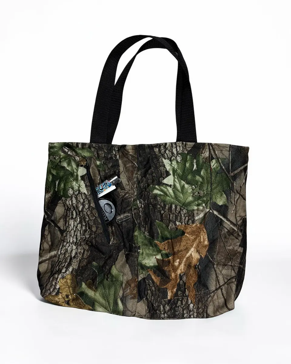 Bolso Tote Bag Camuflado Upcycled 🌿 MEET  3