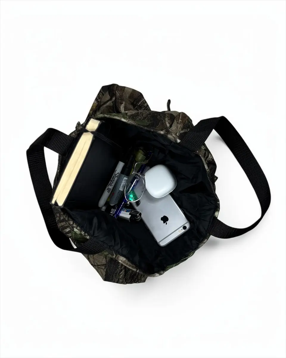 Bolso Tote Bag Camuflado Upcycled 🌿 MEET  4