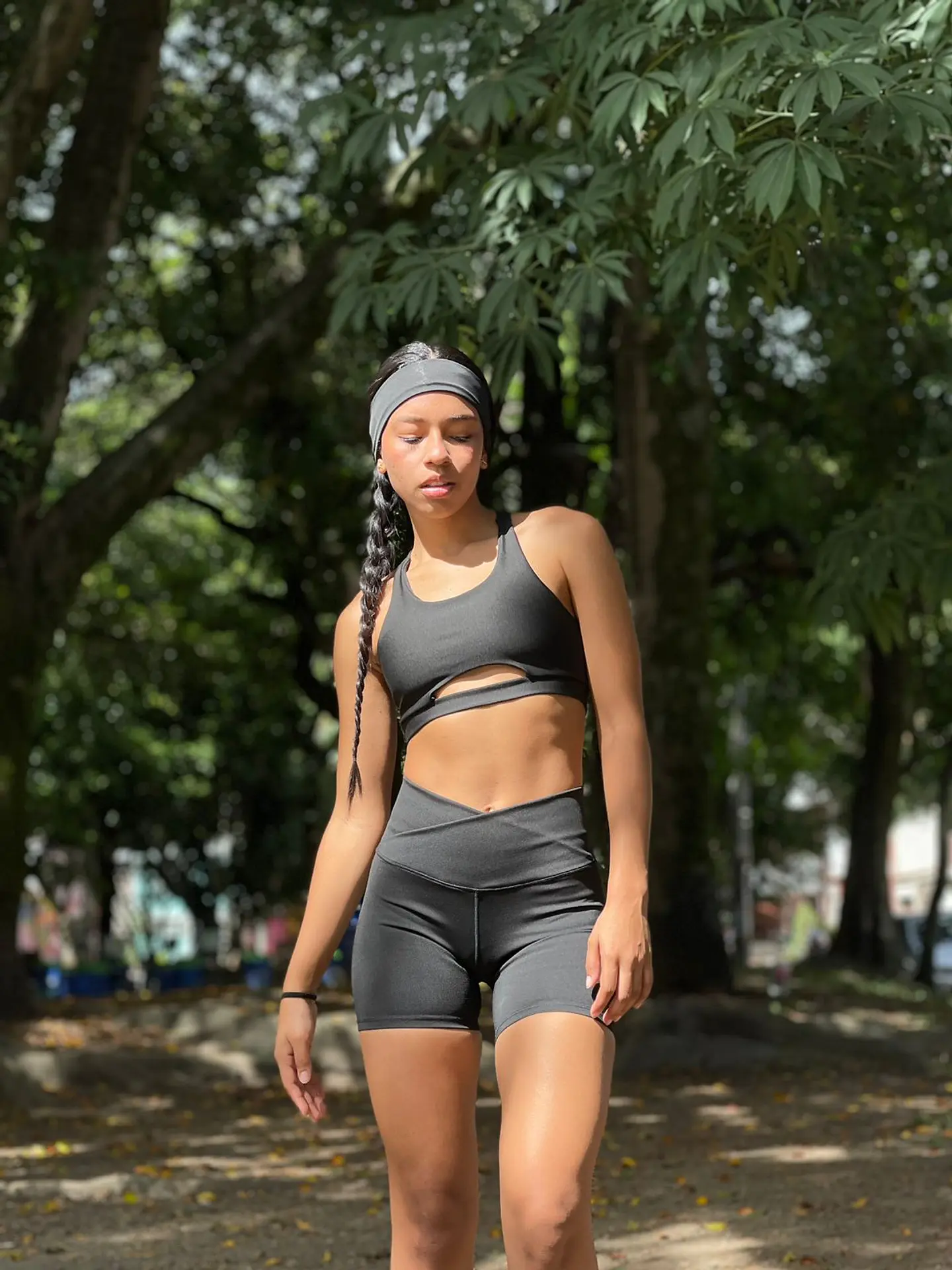 Short cruzado negro 1