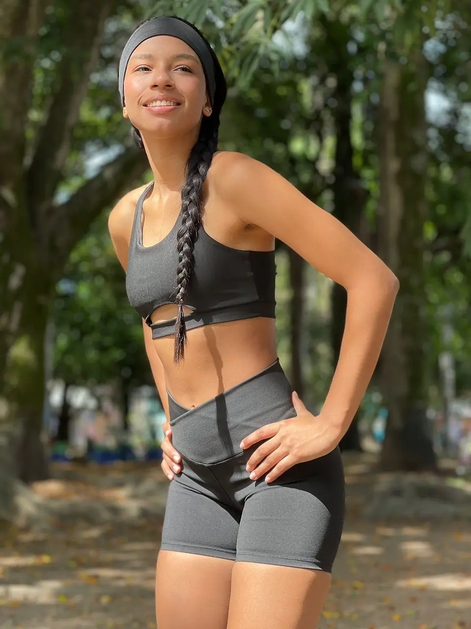 Short cruzado negro 3