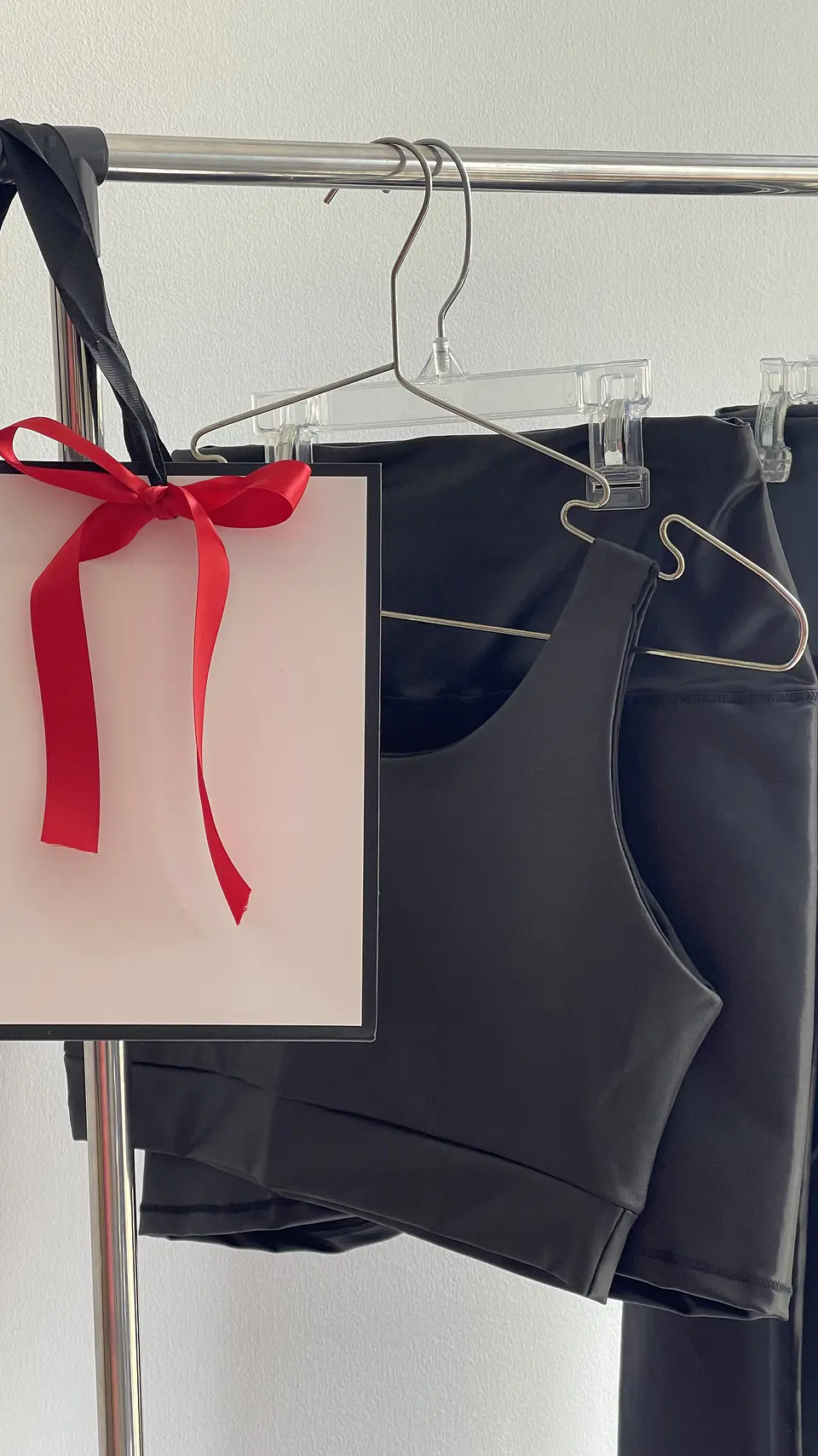 Set leggins negro brillante 2