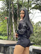Pantaloneta negra lisa  - Miniatura 2