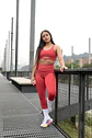 Set leggins cruzado rojo - Miniatura 2