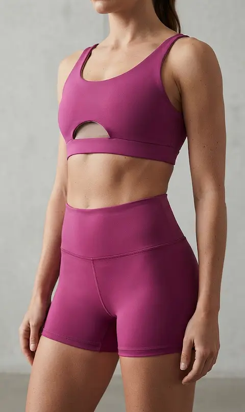 Set short magenta