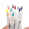 SET 15 - MILDLINER BRUSH ZEBRA (BRUSHPEN DOBLE PUNTA)