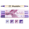 (PURPLE) ZIG Brushables set 4 colores Kuretake 