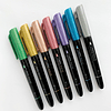 SET 7-  Brush Pen METALLIC ZEBRA  
