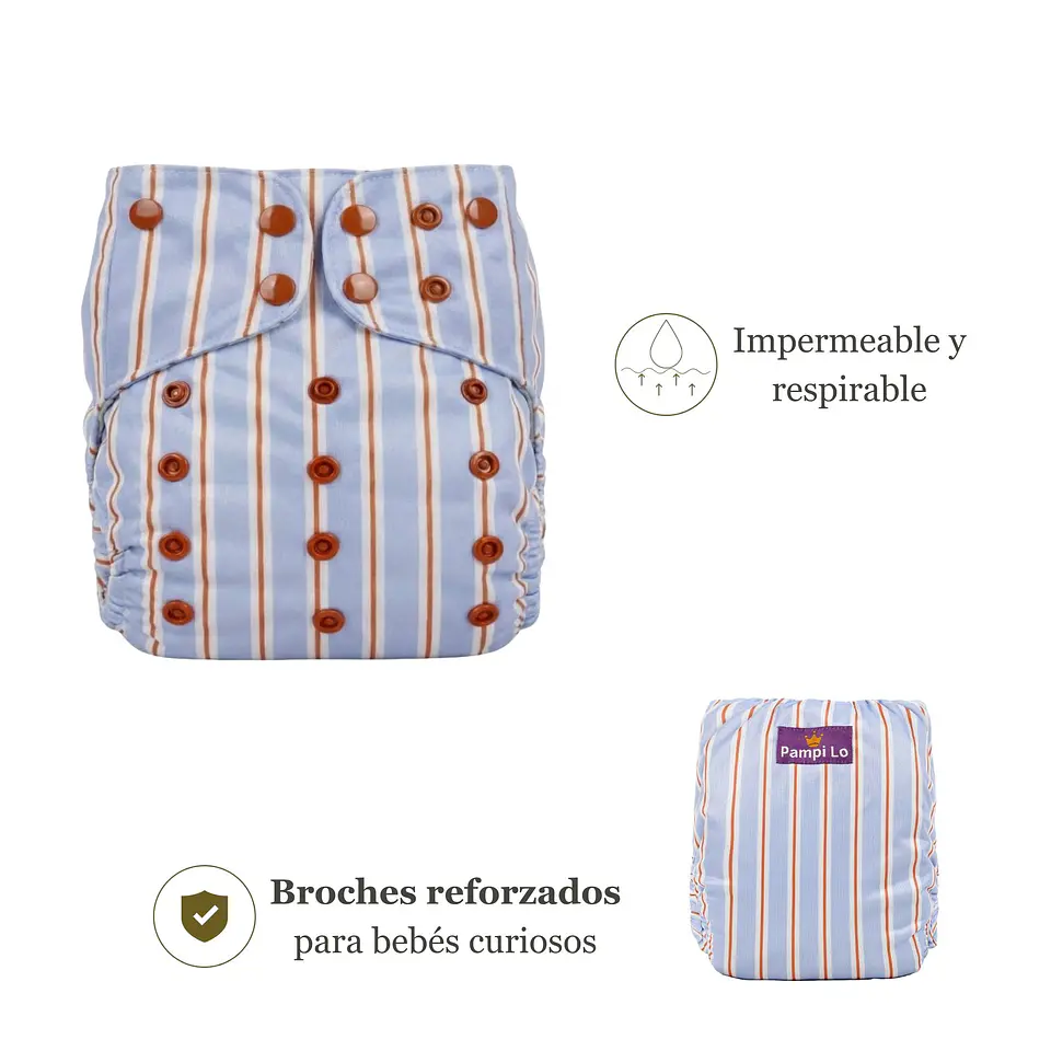 Pañal de tela Pampi Lo - Little Classics 2