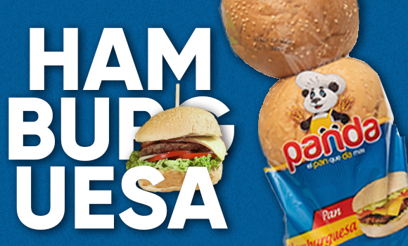 Pan Hamburguesa Panadería Panda