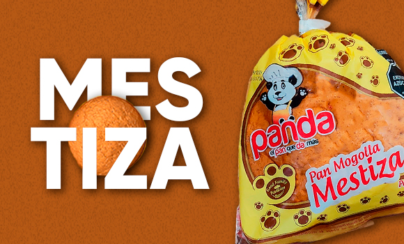 Pan Mestiza Panadería Panda
