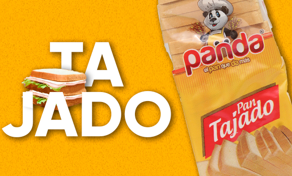 Pan Tajado Panadería Panda
