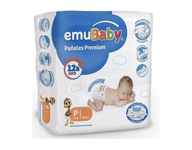 Pack Mensual Pañales Emubaby P