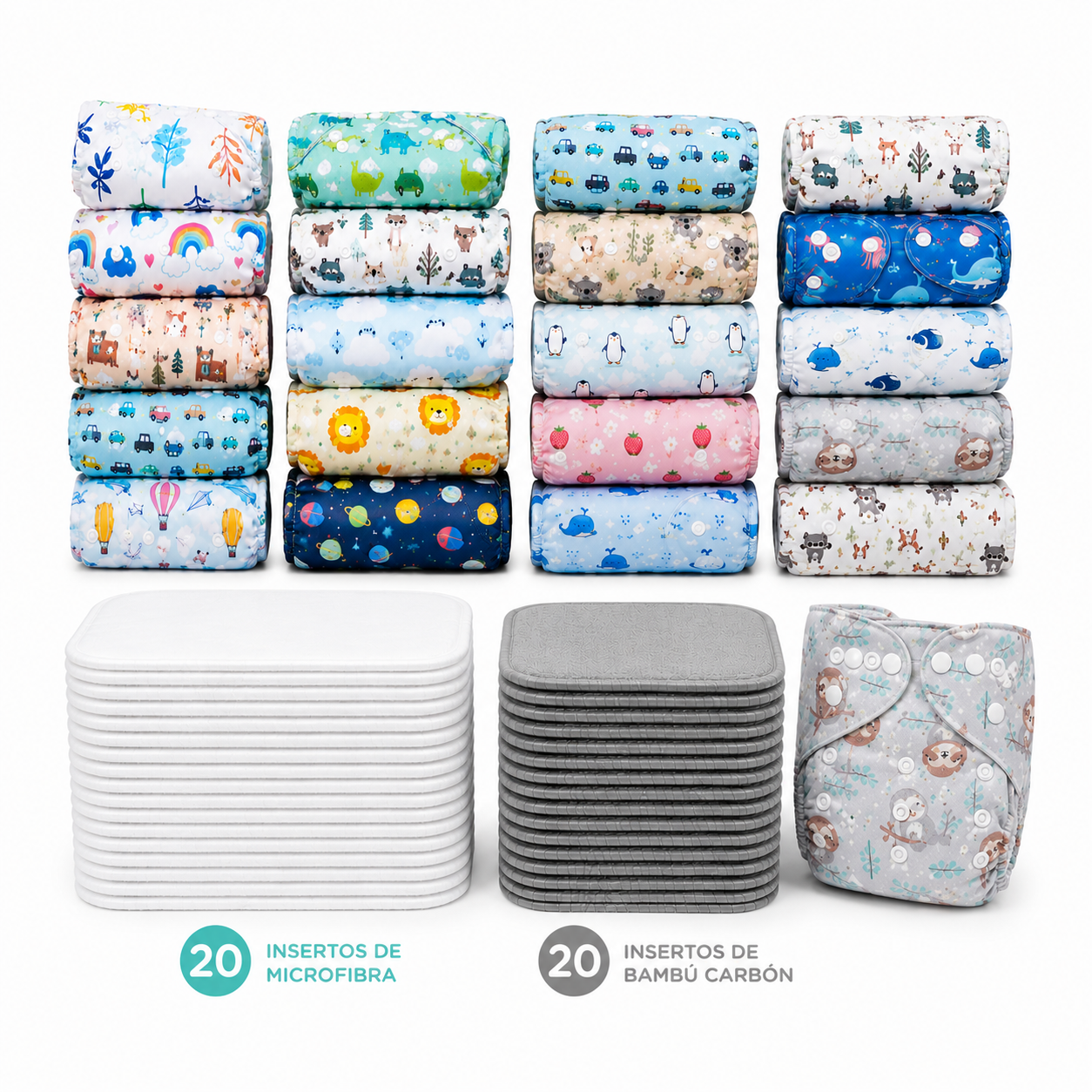 Kit Extra Bakán de Pañales Ecológicos