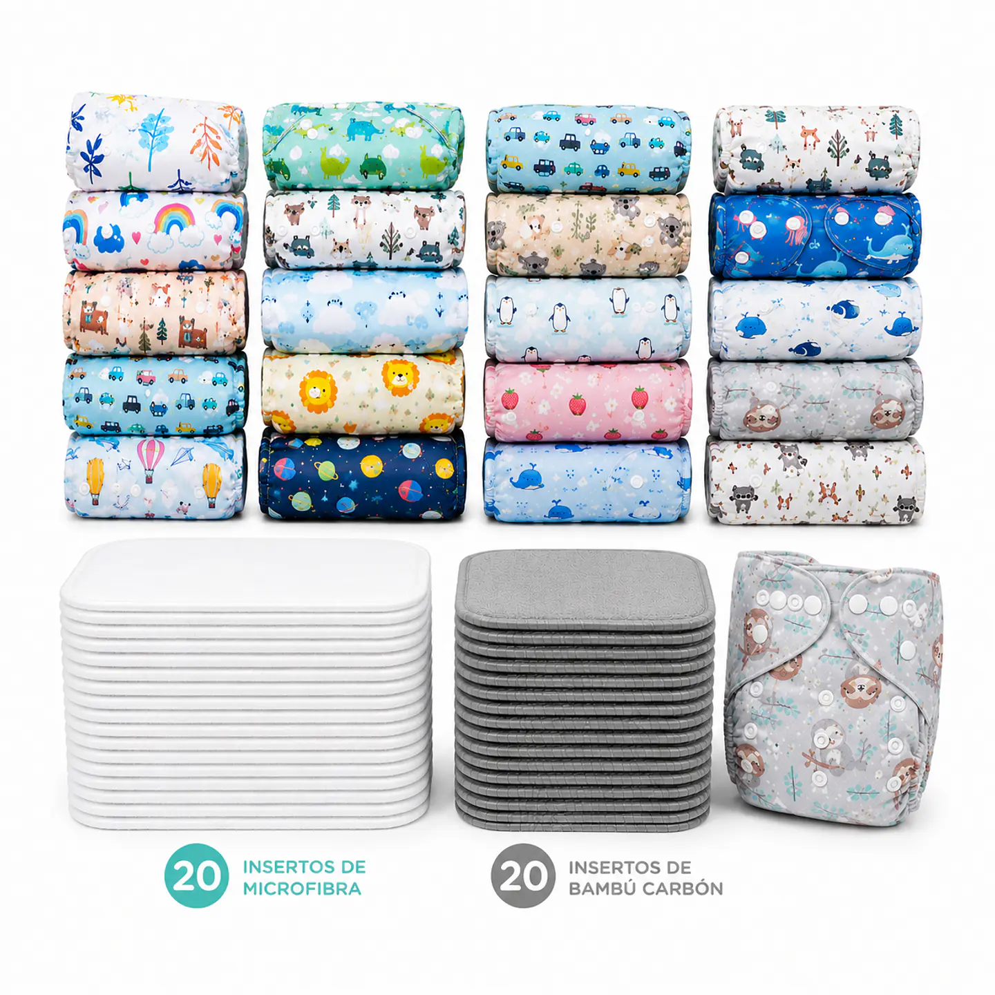 Kit Extra Bakán de Pañales Ecológicos 1