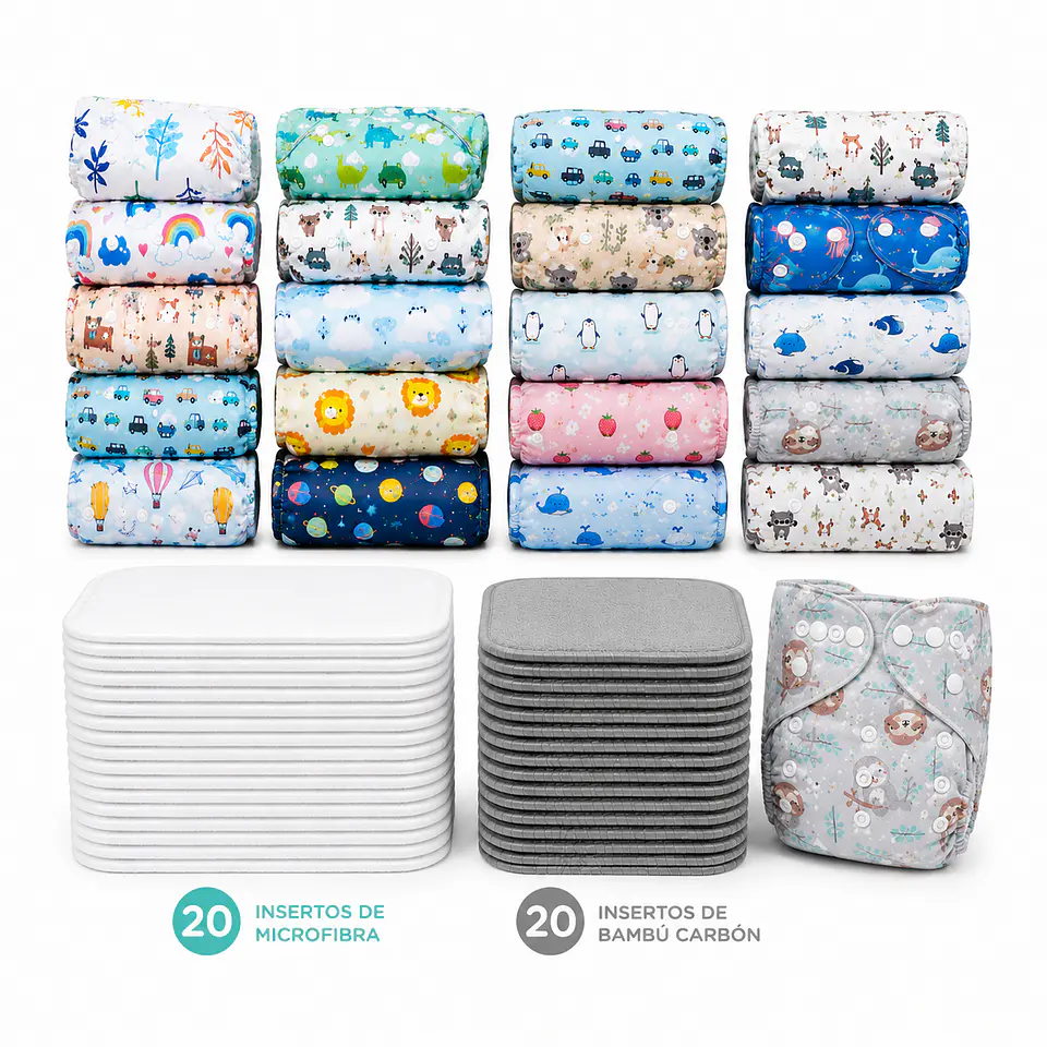 Kit Extra Bakán de Pañales Ecológicos 1