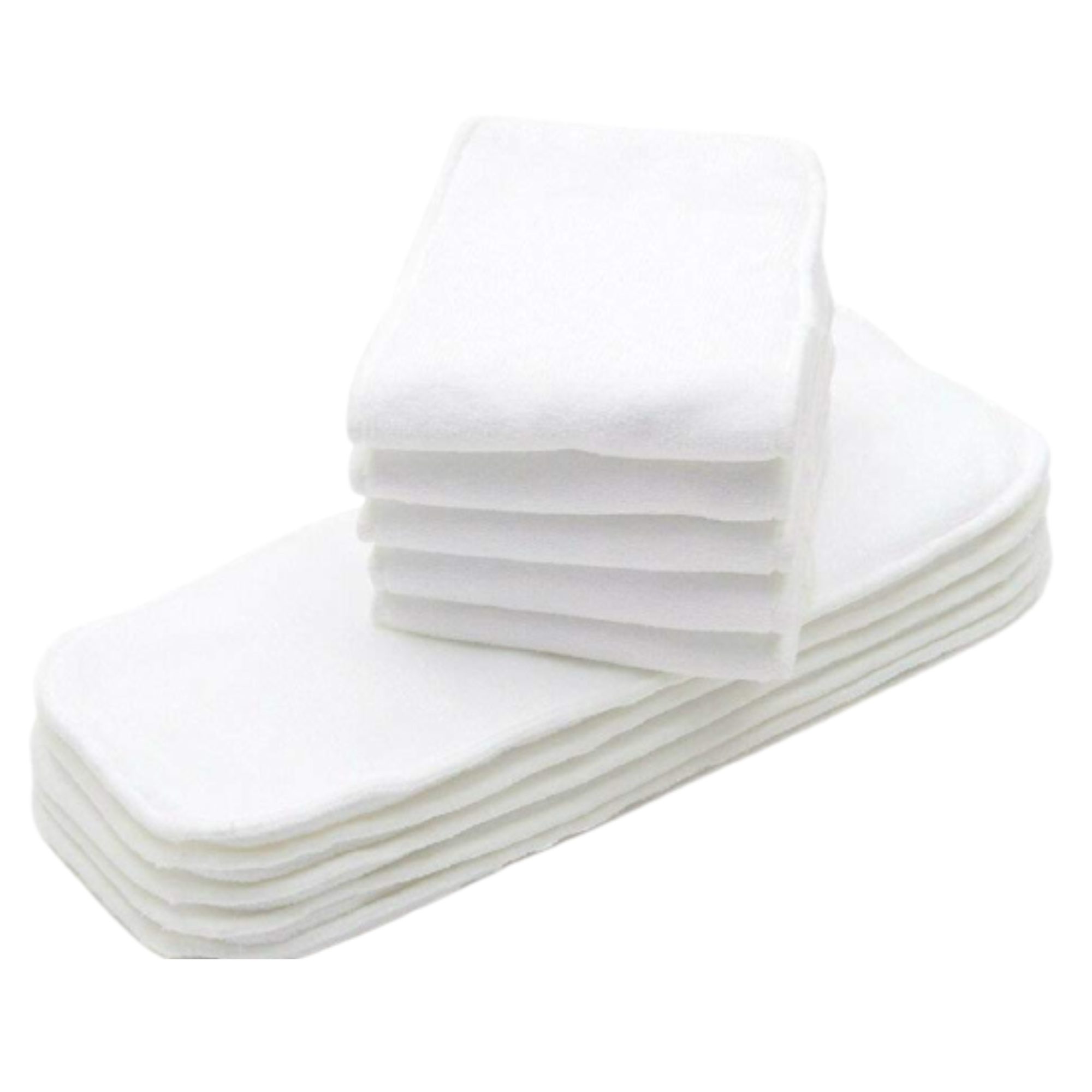 Pack 10 Insertos de Microfibra de Rápida Absorción para Pañales de Tela