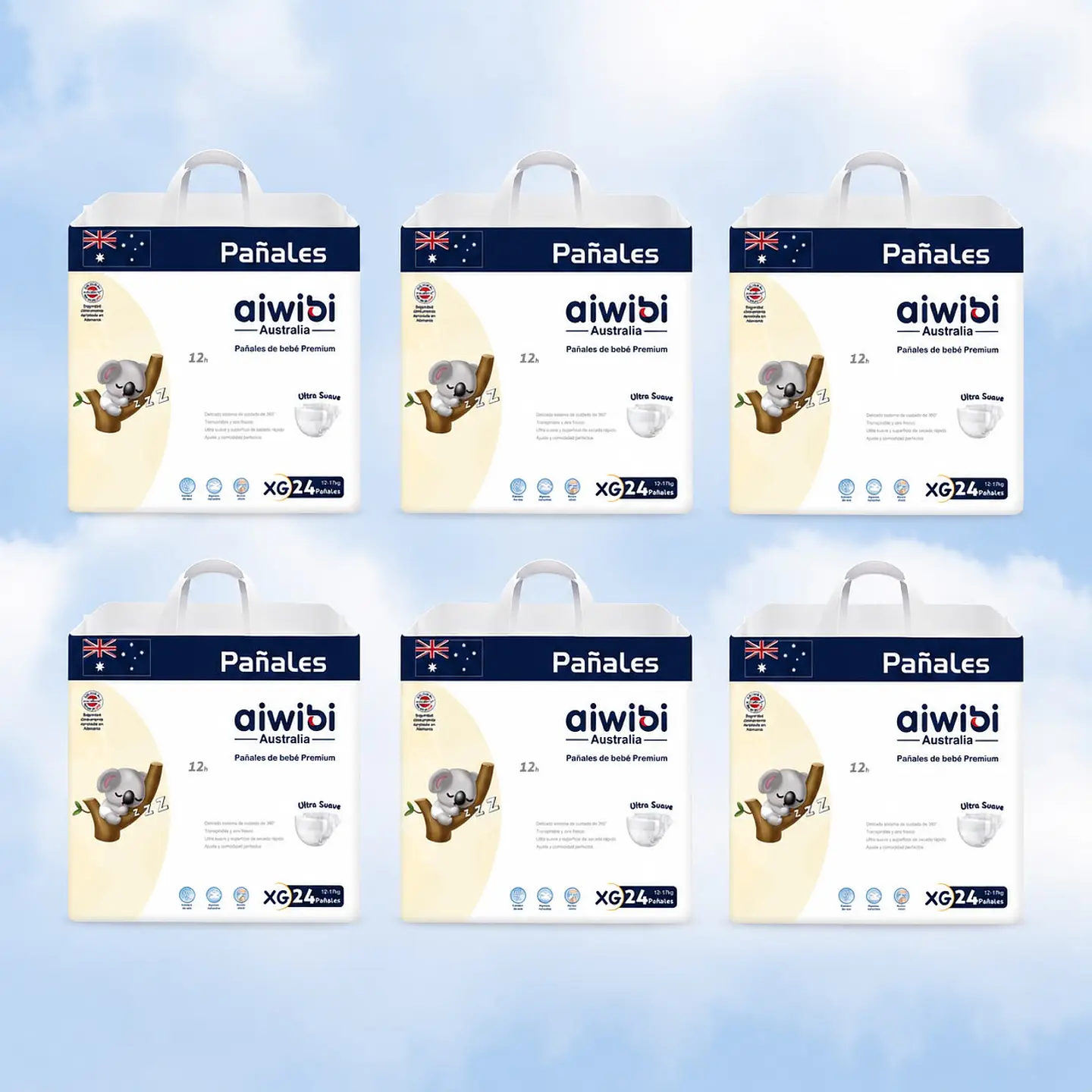 AIWIBI TALLA XG - 144 UNIDADES 1