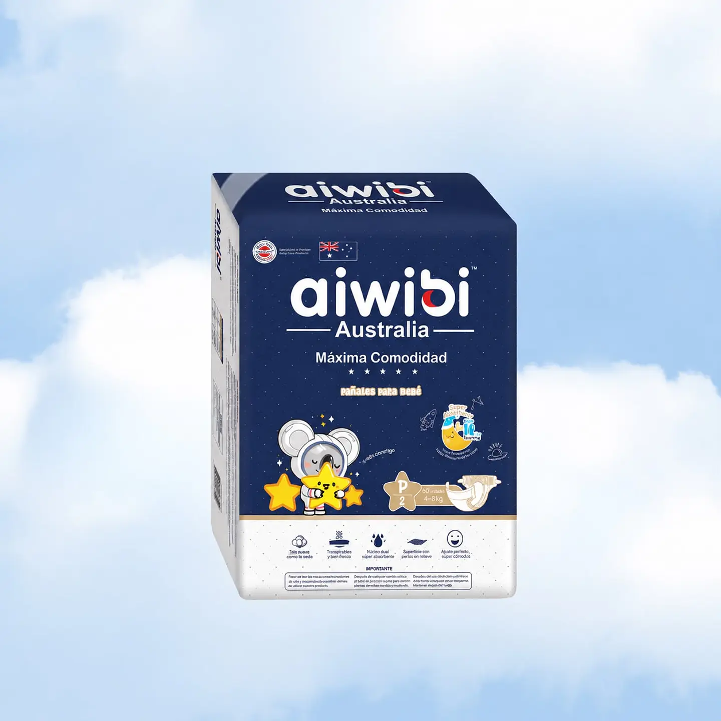 AIWIBI NOCHE TALLA P - 60 UNIDADES 1