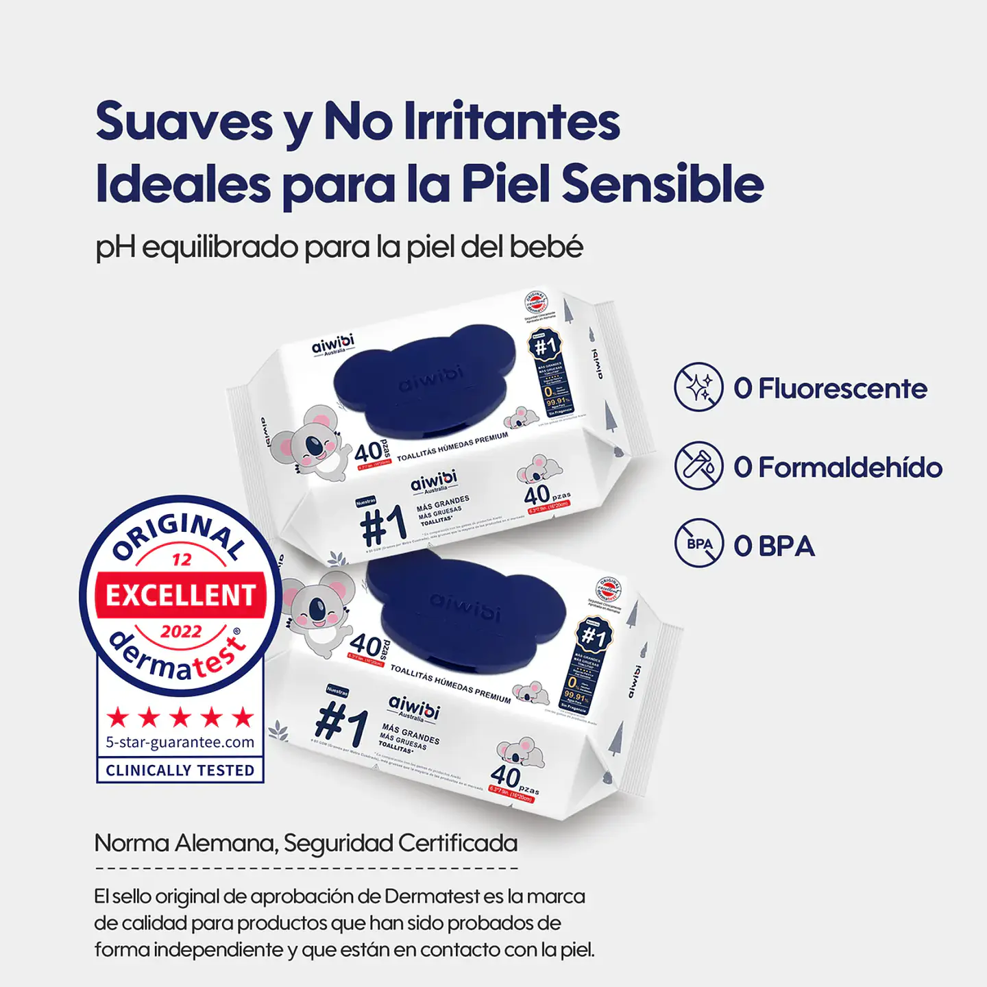 TOALLITAS HUMEDAS AIWIBI PREMIUM 40 - 20 UNIDADES 4