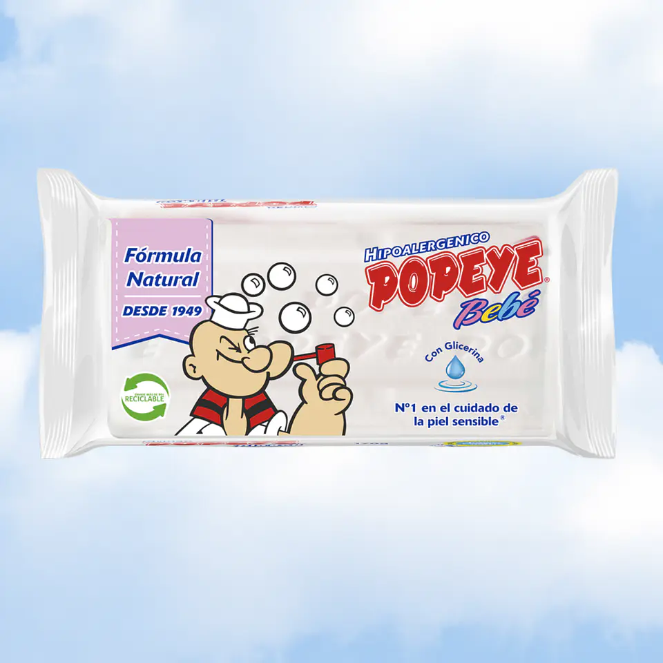 POPEYE JABÓN BARRA BEBÉ 1