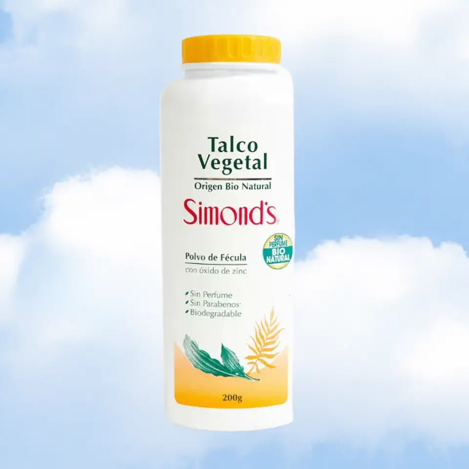 TALCO VEGETAL SIMOND´S 200 GR 1