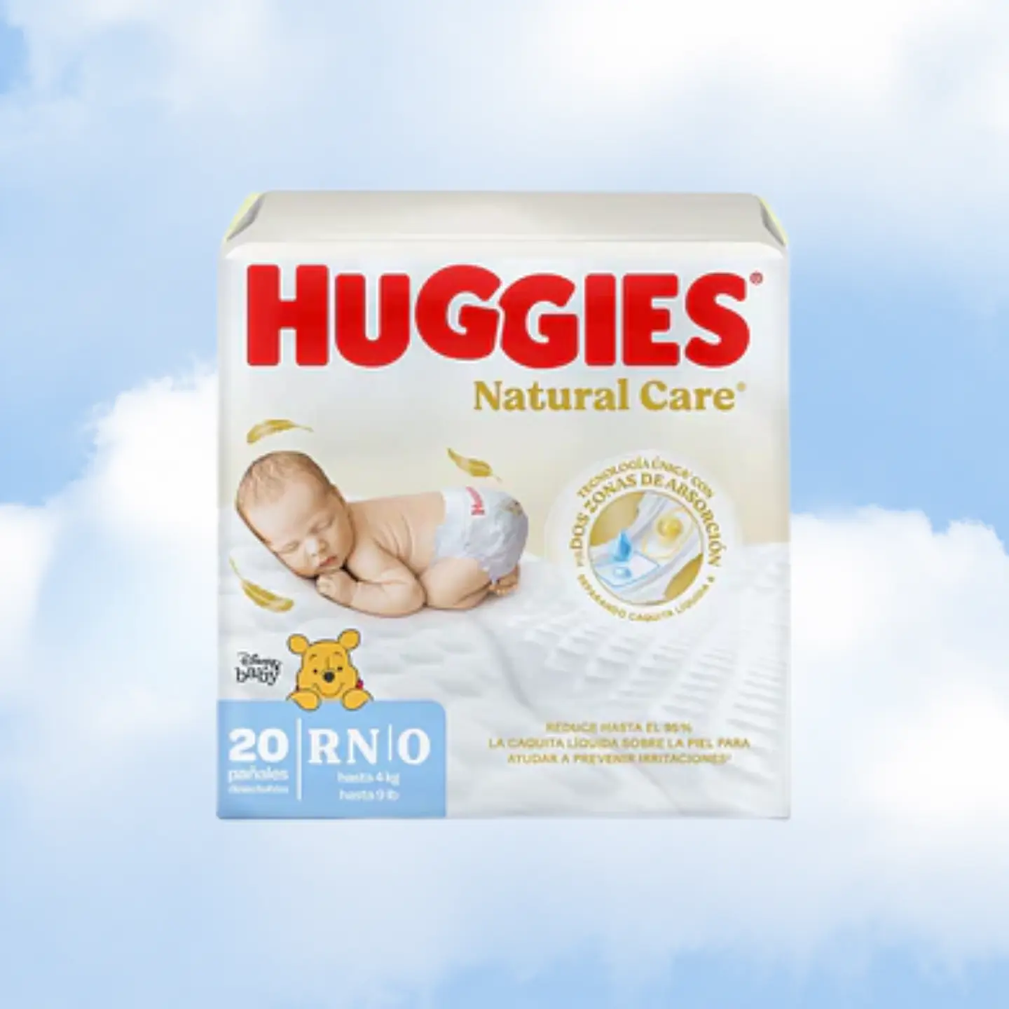 HUGGIES NATURAL CARE RECIEN NACIDO - 20 UNIDADES 1
