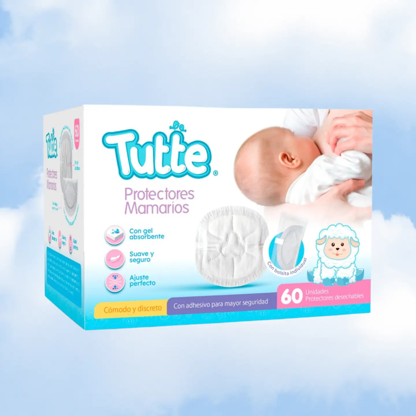 PROTECTORES MAMARIOS TUTTE - 60 UNIDADES 1