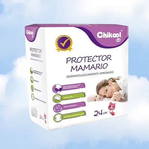 PROTECTORES MAMARIO CHIKOOL - 24 UNIDADES