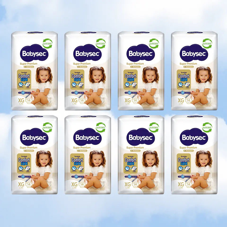 BABYSEC SUPER PREMIUM TALLA XG - 112 UNIDADES 1