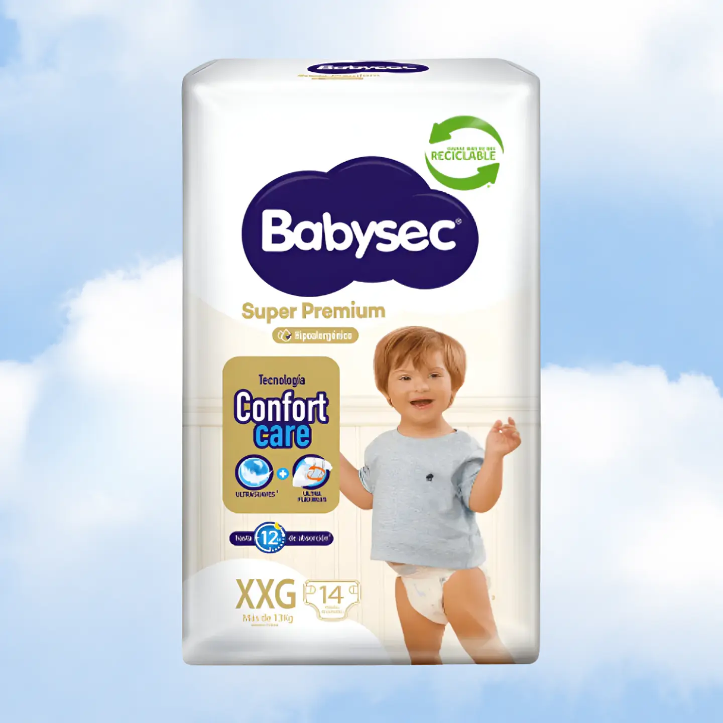 BABYSEC SUPER PREMIUM TALLA XXG - 14 UNIDADES 1