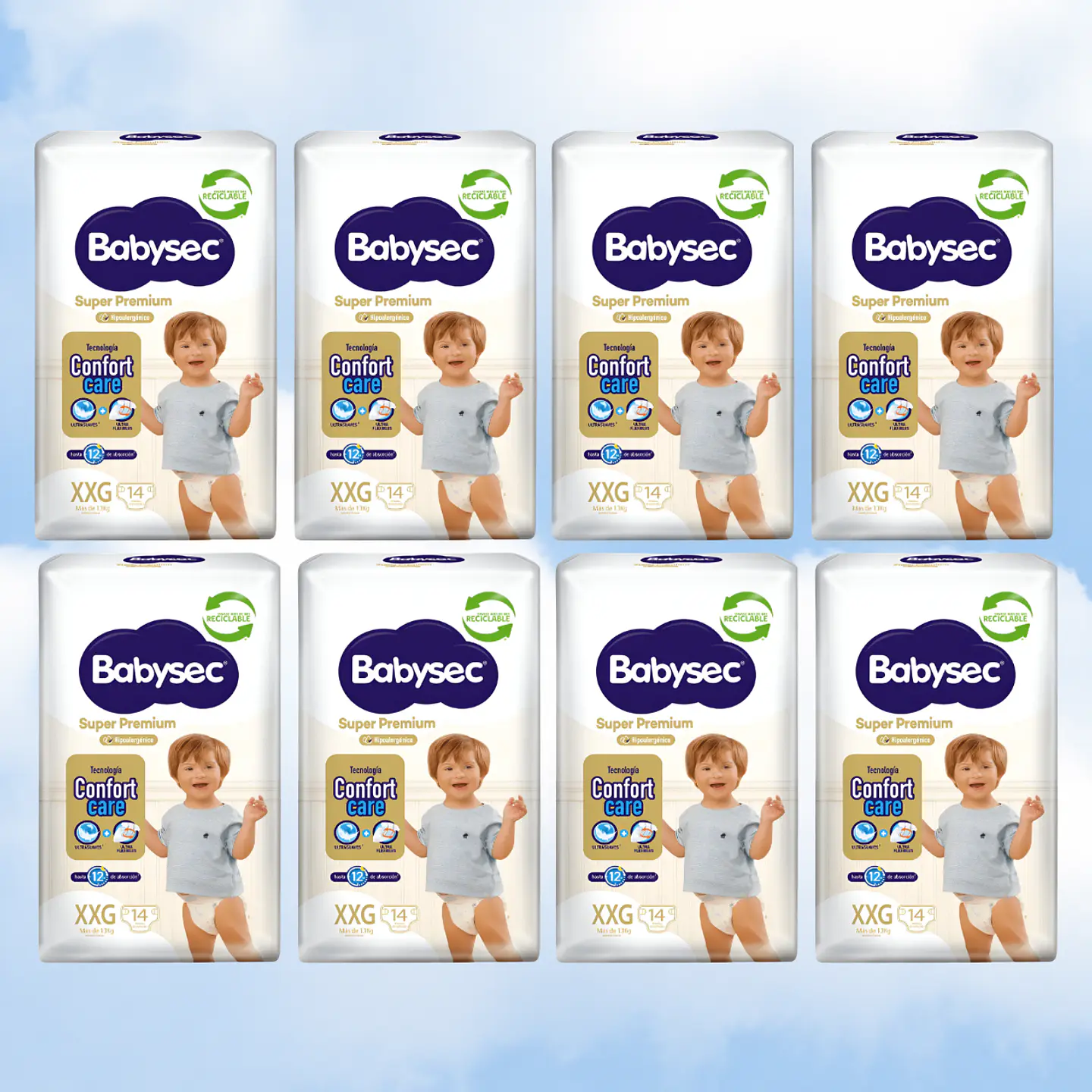 BABYSEC SUPER PREMIUM TALLA XXG - 112 UNIDADES 1